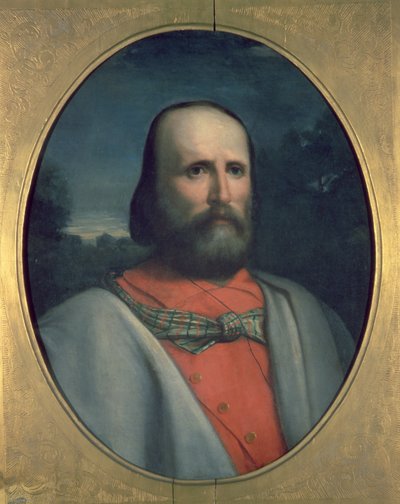 Portrait of Giuseppe Garibaldi (1807-82) by Italian School